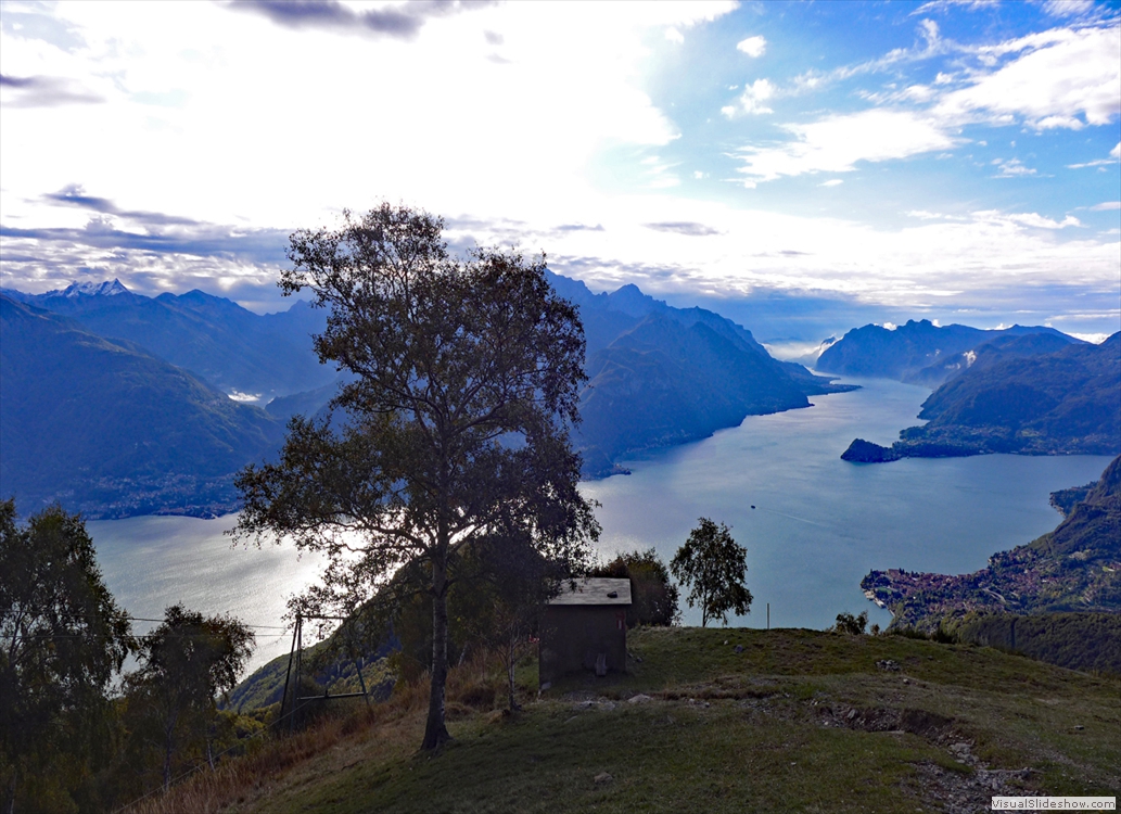 View from Monte Grona, Lago di Como